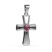 Ashes Infused JewelleryAura Star Pendant Cross Classic