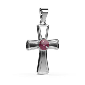 Ashes Infused JewelleryAura Star Pendant Cross Classic