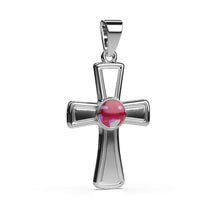 Ashes Infused JewelleryAura Star Pendant Cross Classic