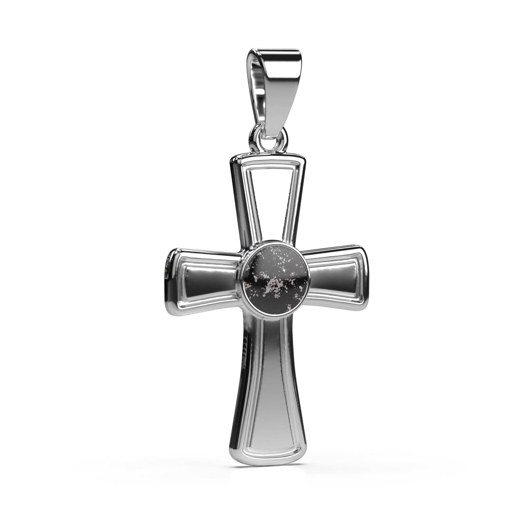 Ashes Infused JewelleryAura Star Pendant Cross Classic