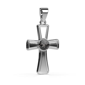 Ashes Infused JewelleryAura Star Pendant Cross Classic