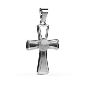 Ashes Infused JewelleryAura Star Pendant Cross Classic