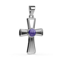 Ashes Infused JewelleryAura Star Pendant Cross Classic