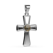 Ashes Infused JewelleryAura Star Pendant Cross Classic