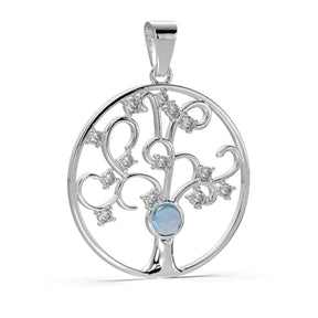 Ashes Infused JewelleryAura Star Pendant Diamond Tree