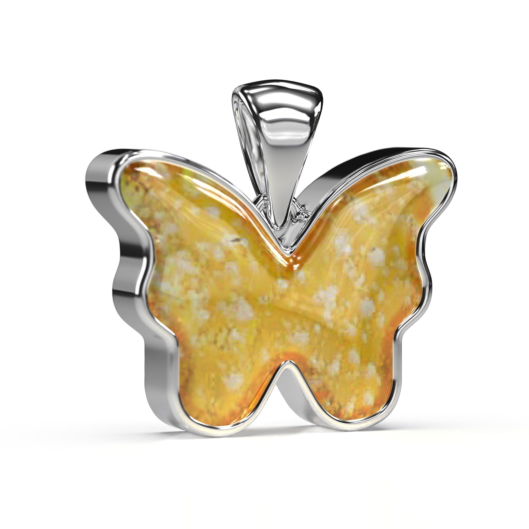 Ashes Infused JewelleryAura Star Pendant Flutterby