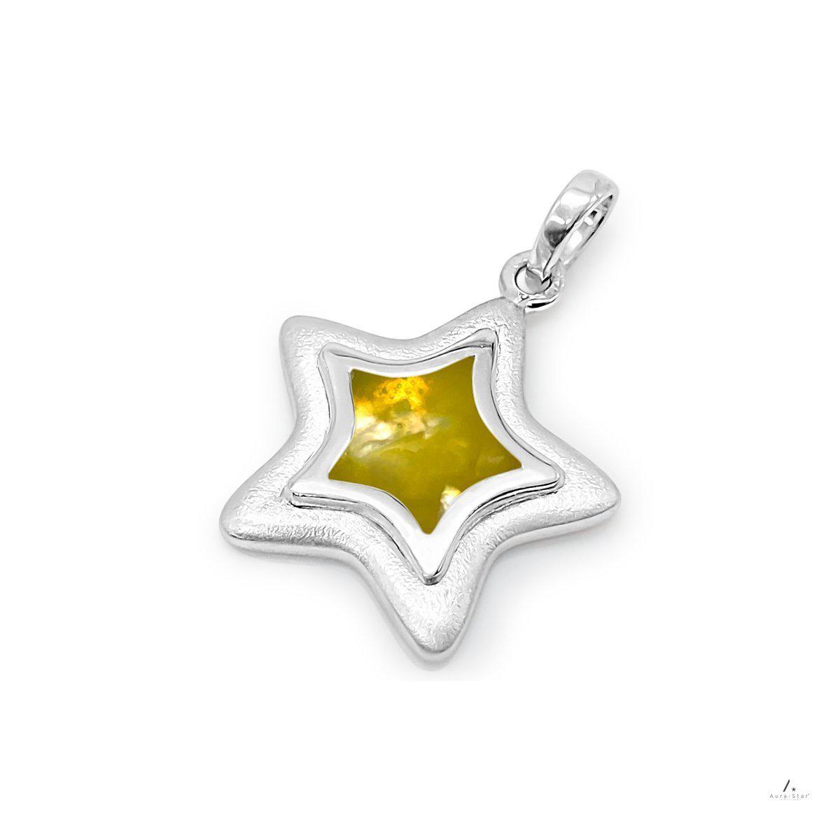 Ashes Infused JewelleryAura-Star Pendant Shining Star