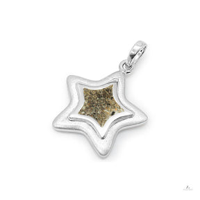 Ashes Infused JewelleryAura-Star Pendant Shining Star