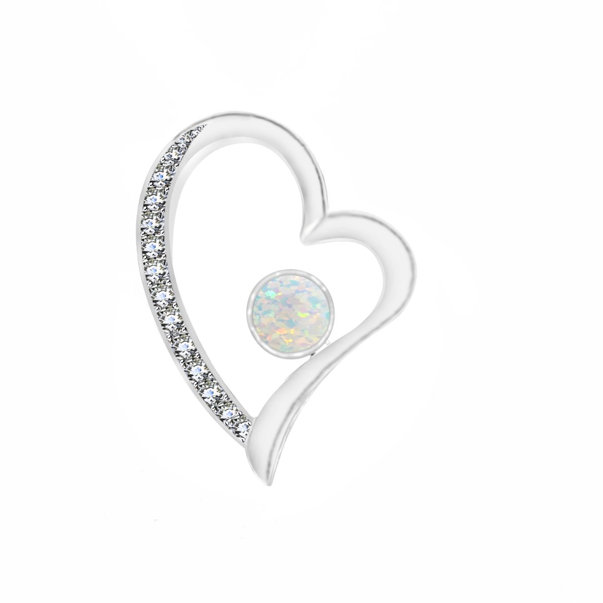 Ashes Infused JewelleryAura-Star Pendant Sweetheart
