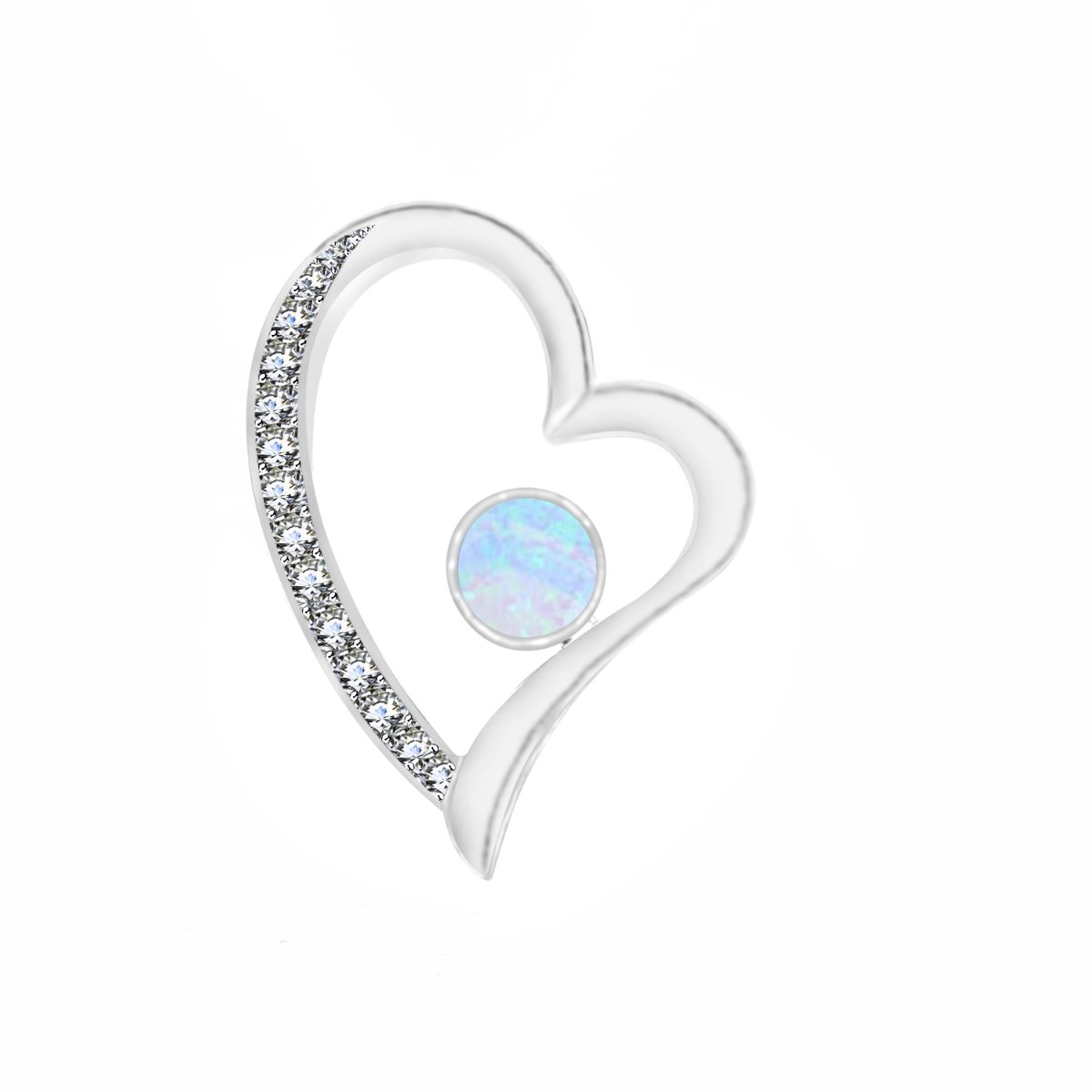 Ashes Infused JewelleryAura-Star Pendant Sweetheart