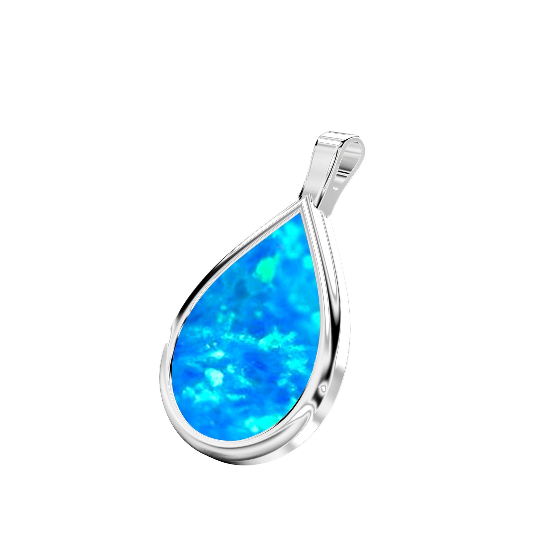 Ashes Infused JewelleryAura-Star Pendant Teardrop