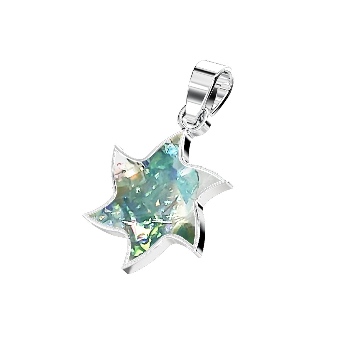 Ashes Infused JewelleryAura-Star Pendant Twinkle Star