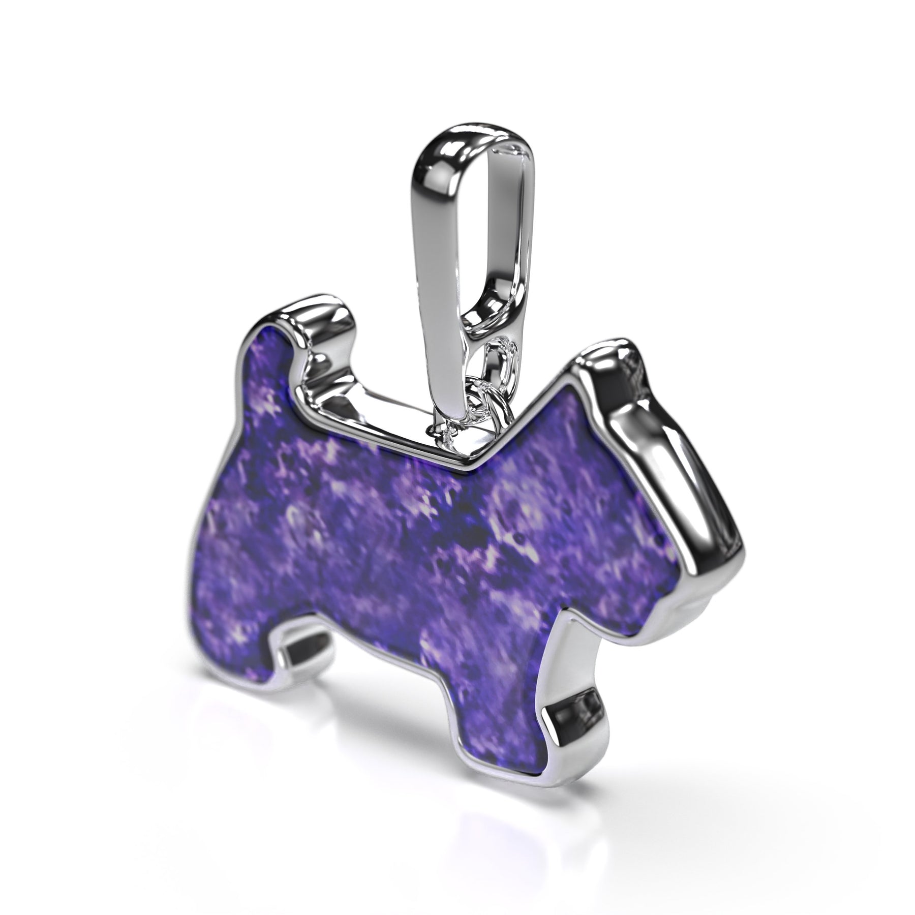 Ashes Infused JewelleryAura-Star Pet Pendant Doggie