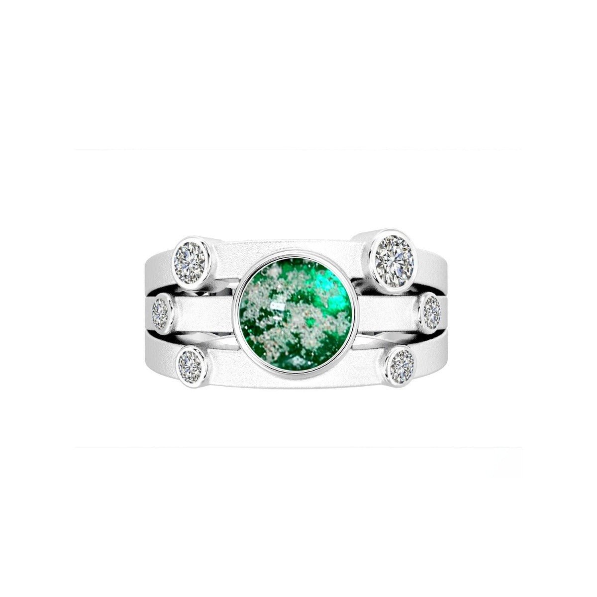 Ashes Infused JewelleryAura-Star Ring Drops