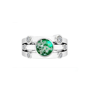 Ashes Infused JewelleryAura-Star Ring Drops