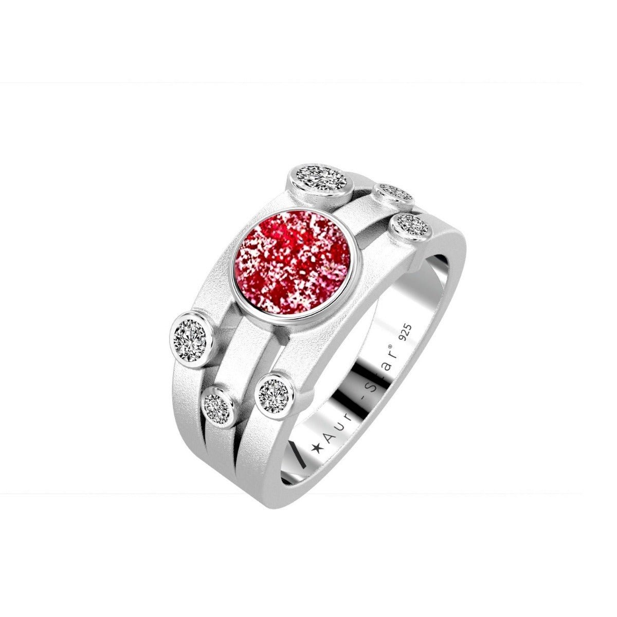 Ashes Infused JewelleryAura-Star Ring Drops
