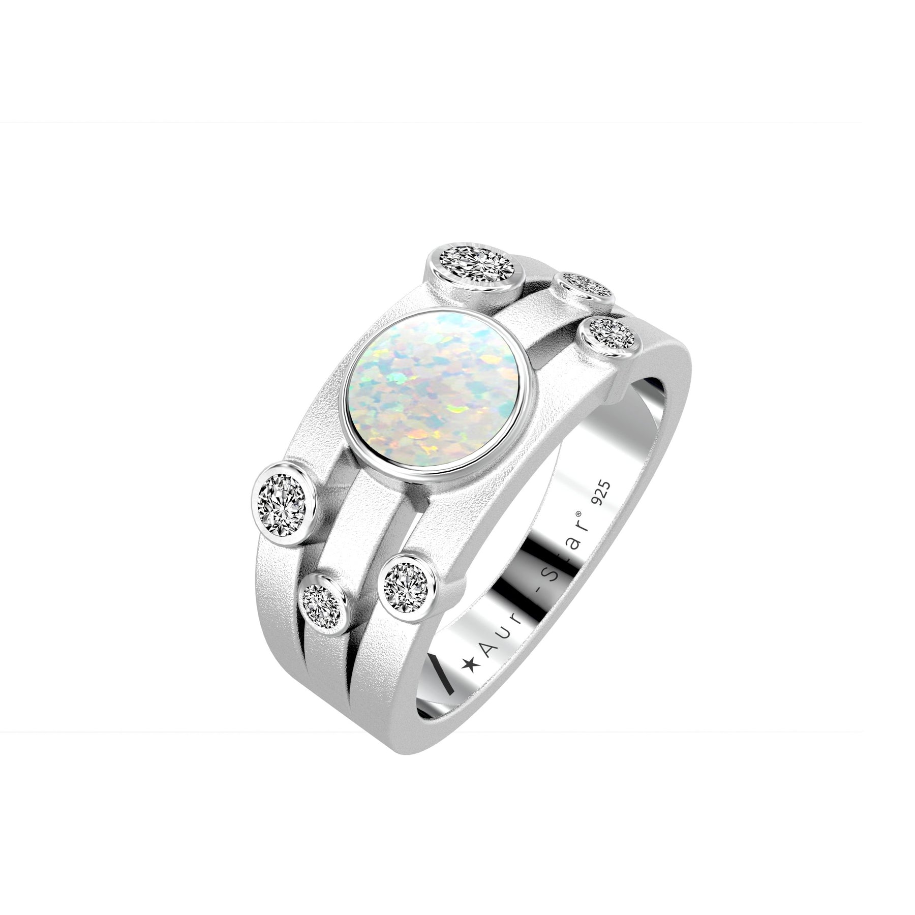 Ashes Infused JewelleryAura-Star Ring Drops