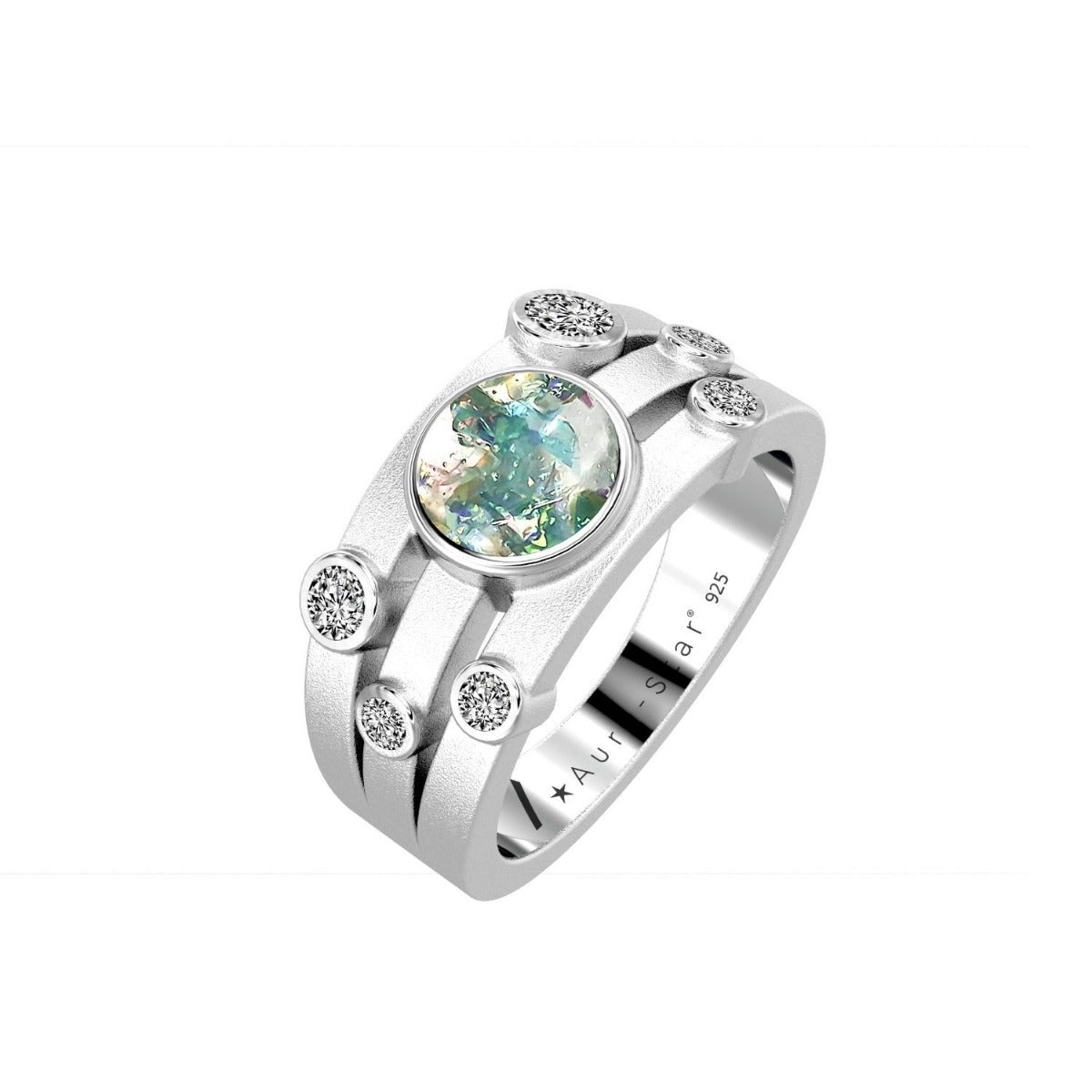 Ashes Infused JewelleryAura-Star Ring Drops
