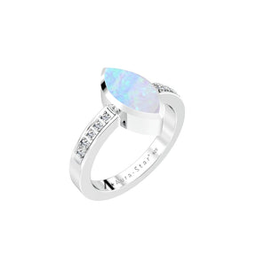 Ashes Infused JewelleryAura-Star Ring Esteem