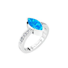 Ashes Infused JewelleryAura-Star Ring Esteem