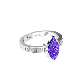 Ashes Infused JewelleryAura-Star Ring Esteem