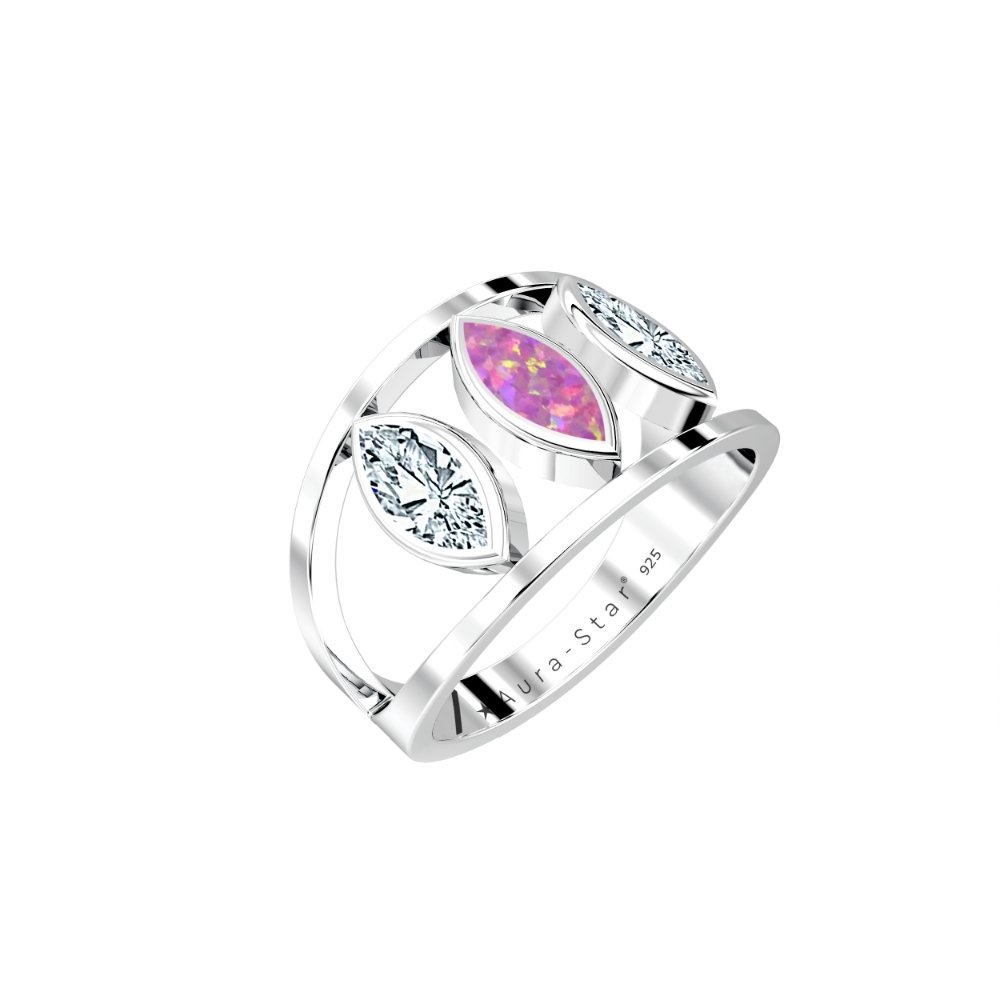 Ashes Infused JewelleryAura-Star Ring Glory