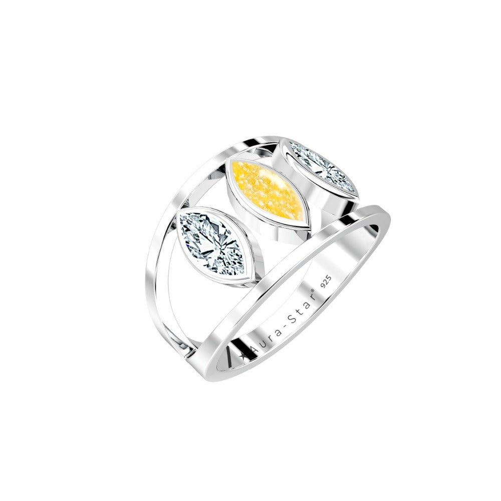 Ashes Infused JewelleryAura-Star Ring Glory