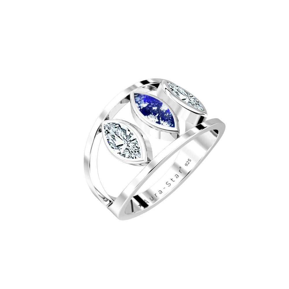 Ashes Infused JewelleryAura-Star Ring Glory