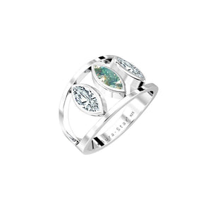 Ashes Infused JewelleryAura-Star Ring Glory