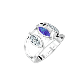 Ashes Infused JewelleryAura-Star Ring Glory