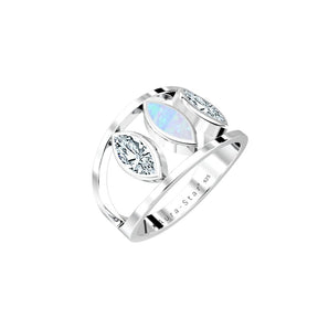 Ashes Infused JewelleryAura-Star Ring Glory