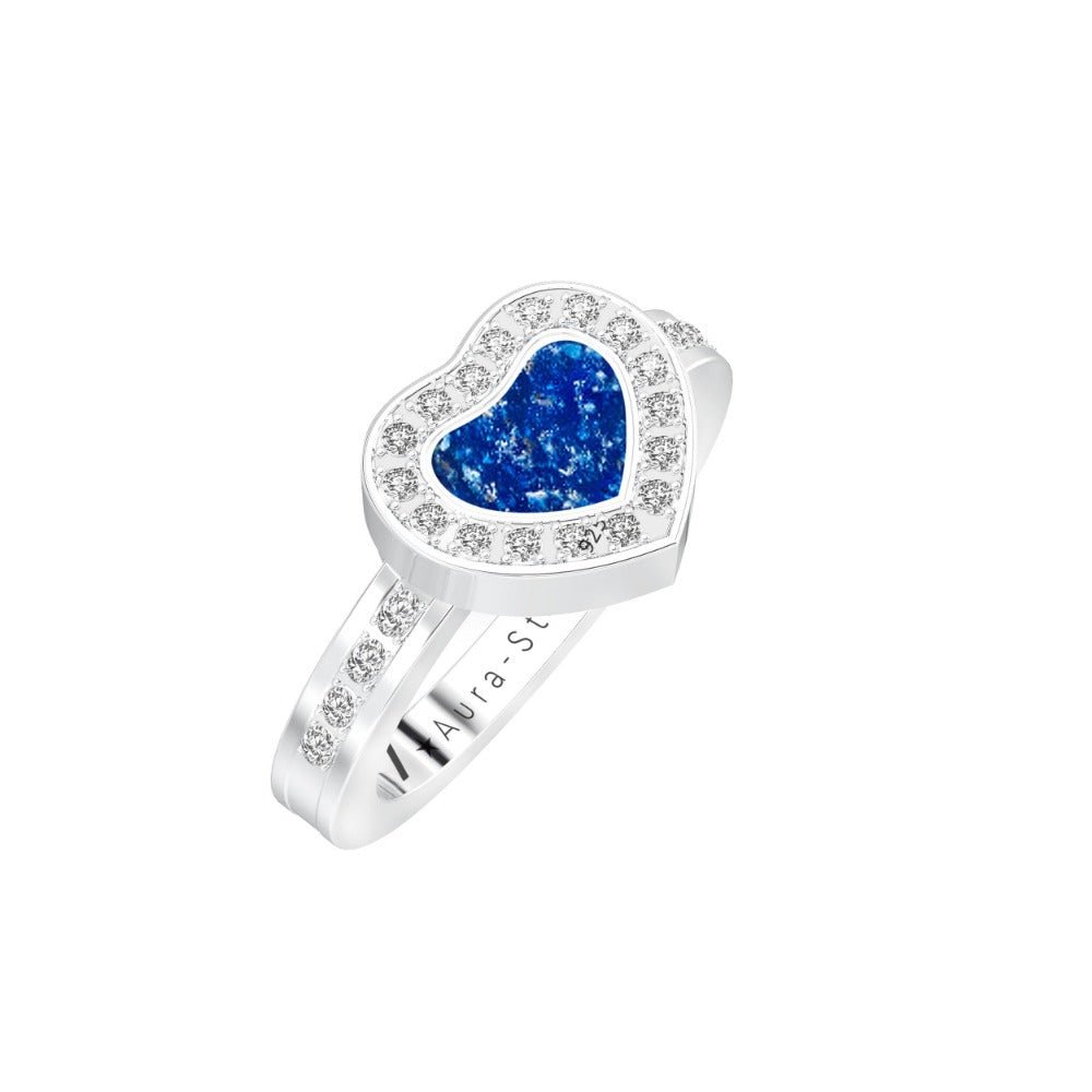 Ashes Infused JewelleryAura-Star Ring Graceful