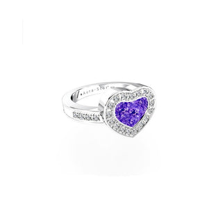 Ashes Infused JewelleryAura-Star Ring Graceful