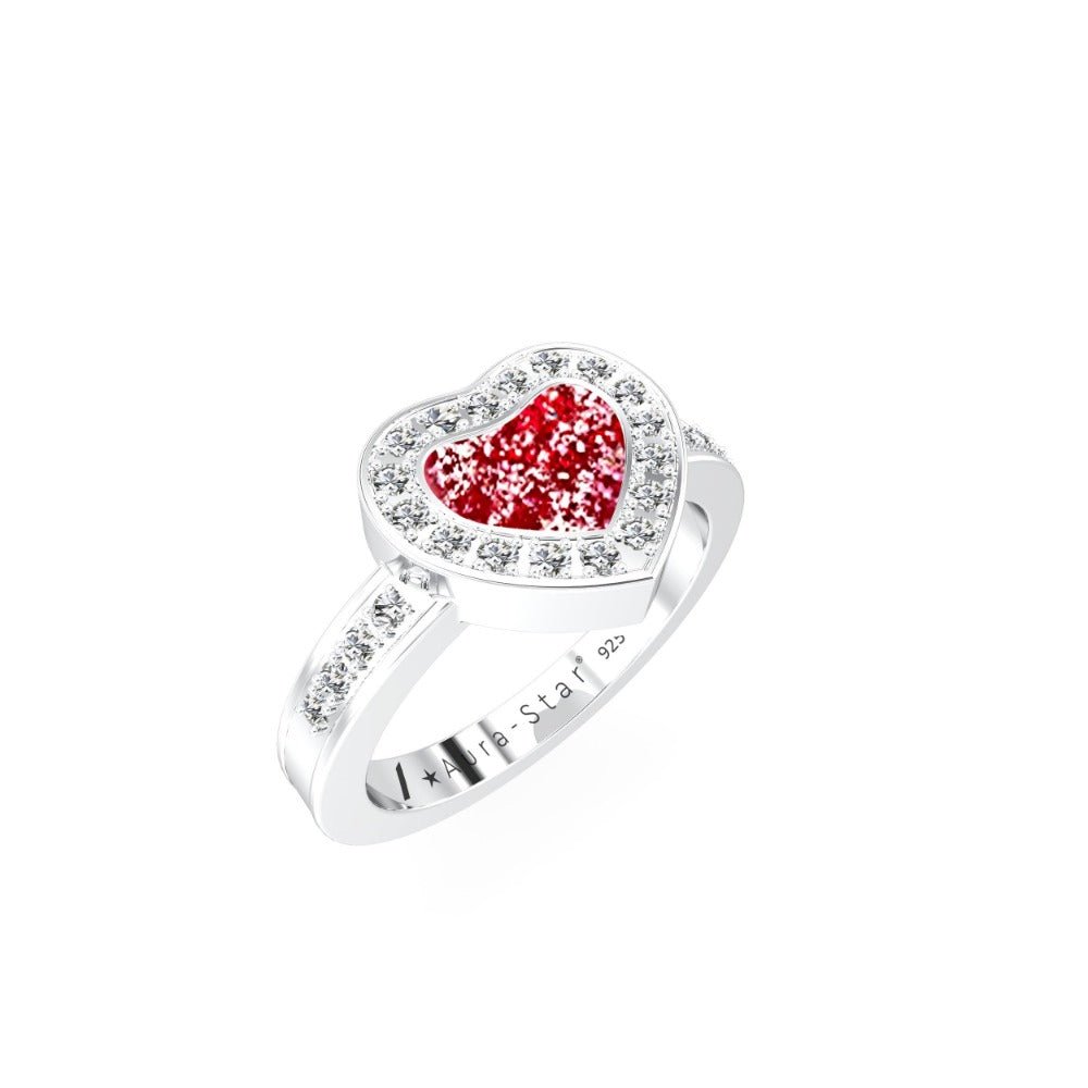 Ashes Infused JewelleryAura-Star Ring Graceful
