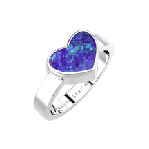 Ashes Infused JewelleryAura-Star Ring Heart