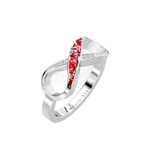 Ashes Infused JewelleryAura-Star Ring Infinite