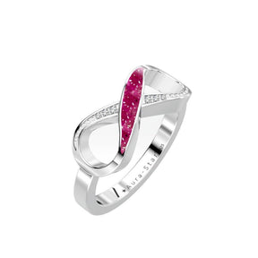 Ashes Infused JewelleryAura-Star Ring Infinite