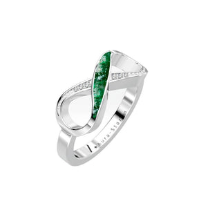 Ashes Infused JewelleryAura-Star Ring Infinite