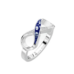 Ashes Infused JewelleryAura-Star Ring Infinite