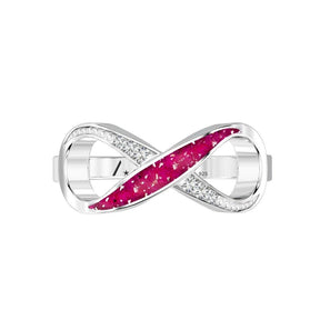 Ashes Infused JewelleryAura-Star Ring Infinite