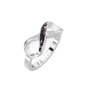 Ashes Infused JewelleryAura-Star Ring Infinite