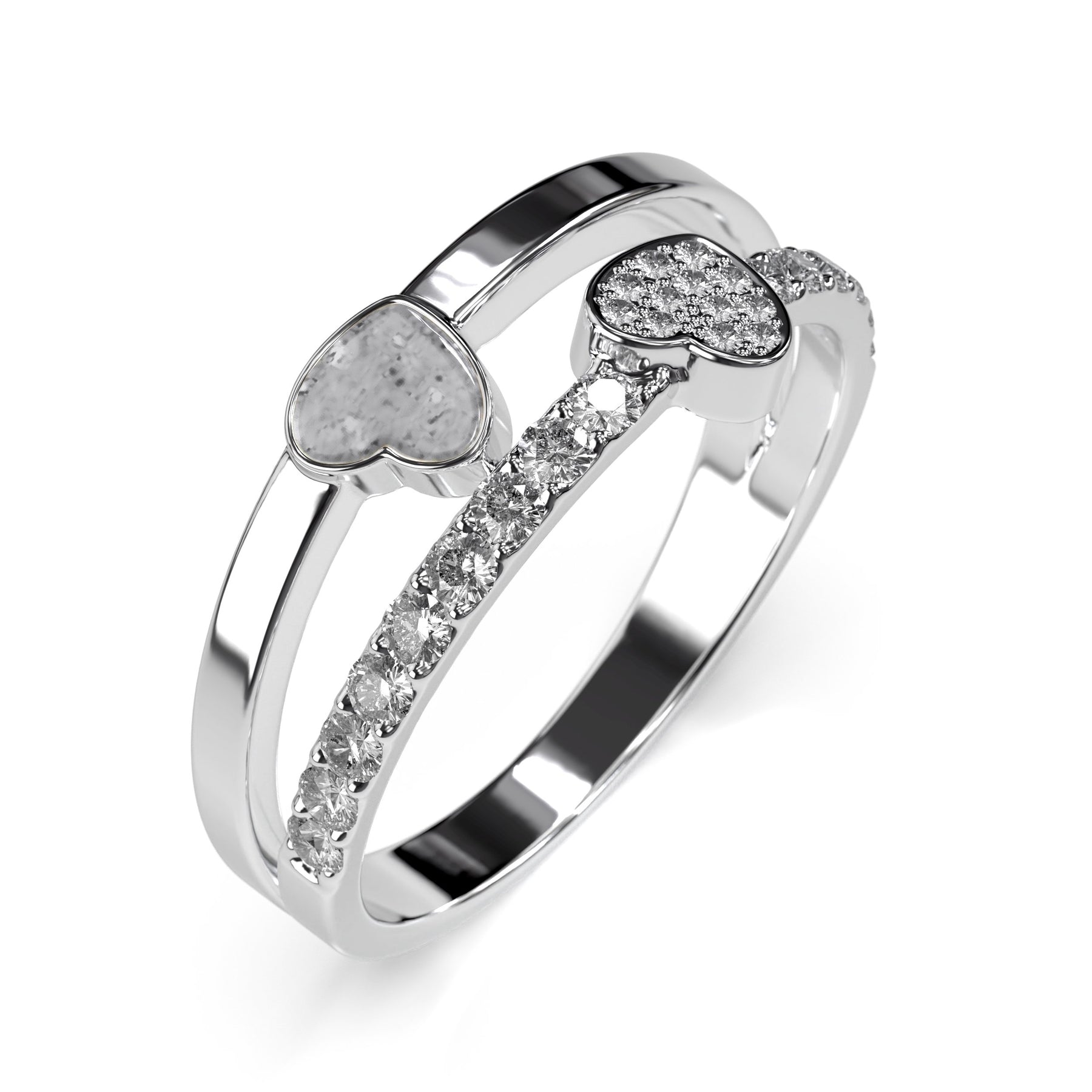 Ashes Infused JewelleryAura-Star Ring Royal