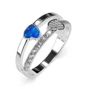 Ashes Infused JewelleryAura-Star Ring Royal