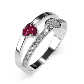 Ashes Infused JewelleryAura-Star Ring Royal