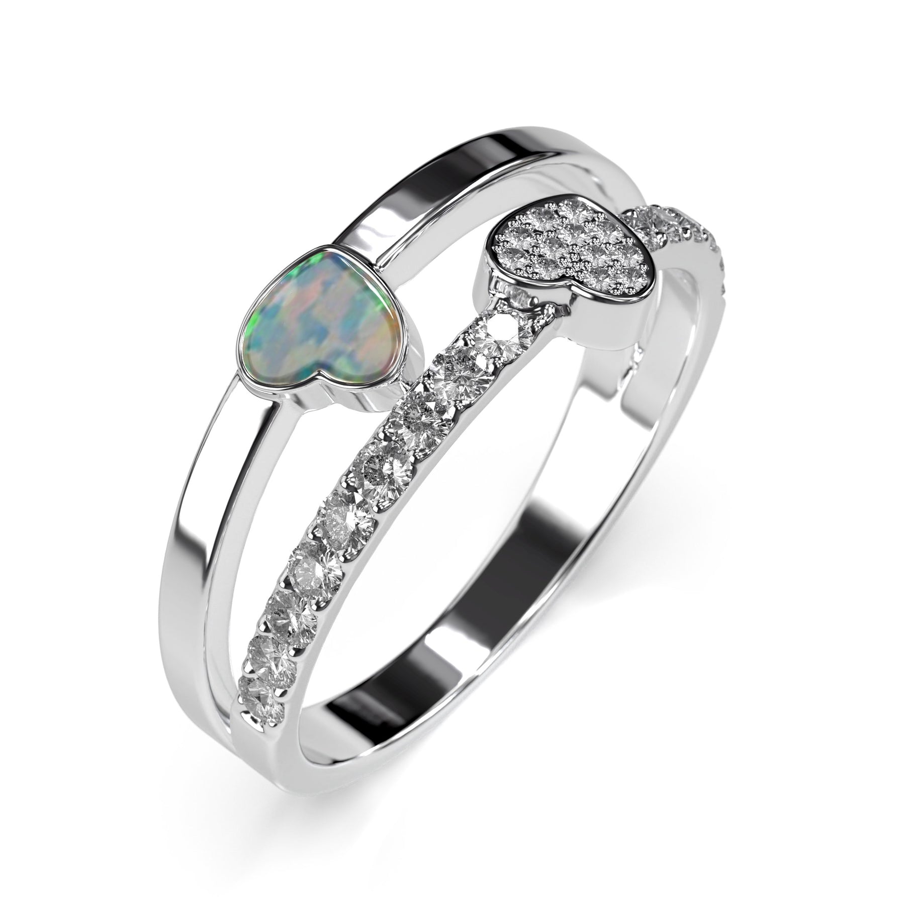 Ashes Infused JewelleryAura-Star Ring Royal