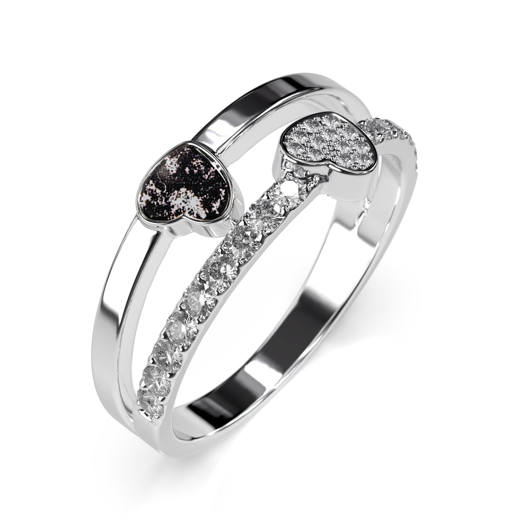 Ashes Infused JewelleryAura-Star Ring Royal
