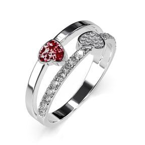 Ashes Infused JewelleryAura-Star Ring Royal
