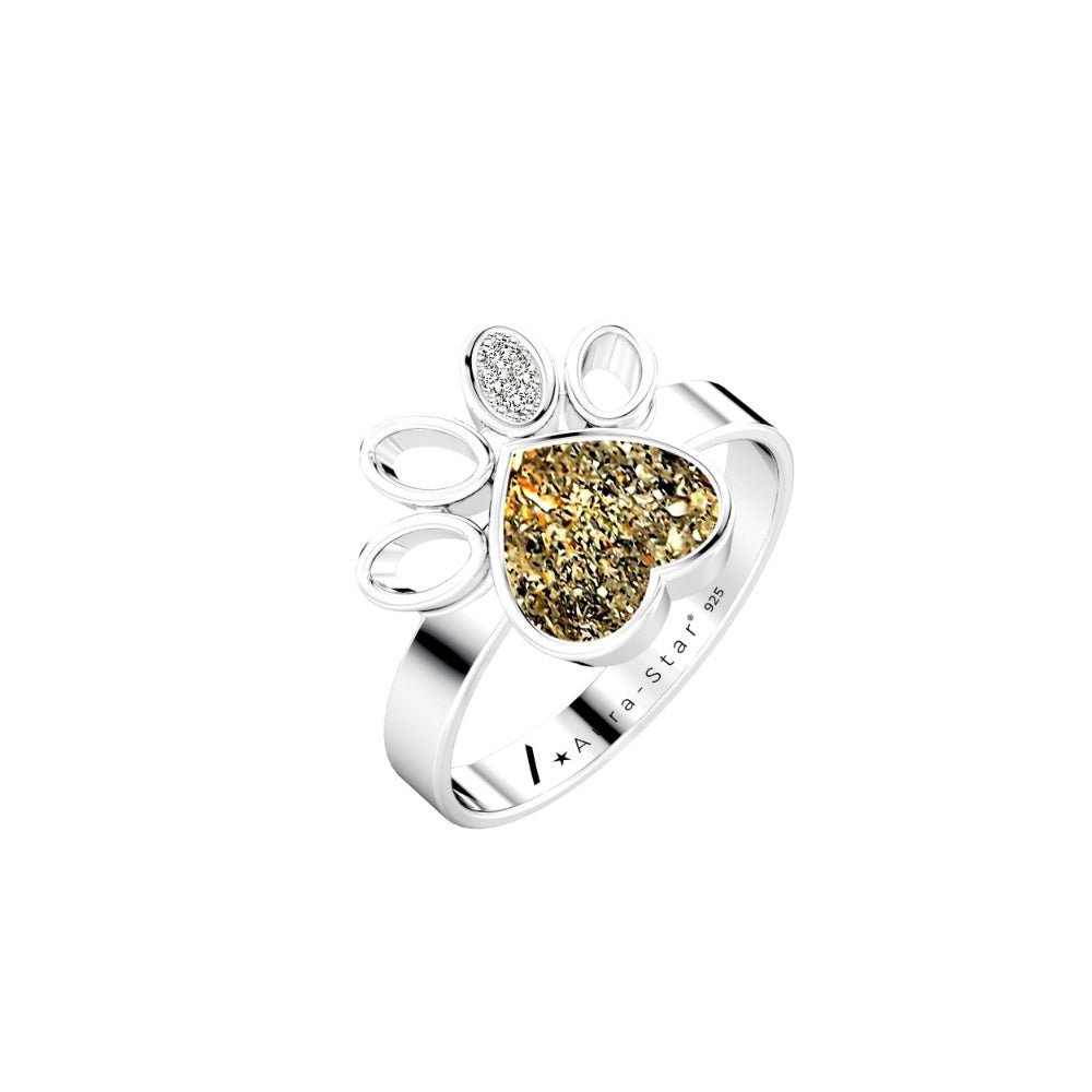 Ashes Infused JewelleryAura-Star Ring True