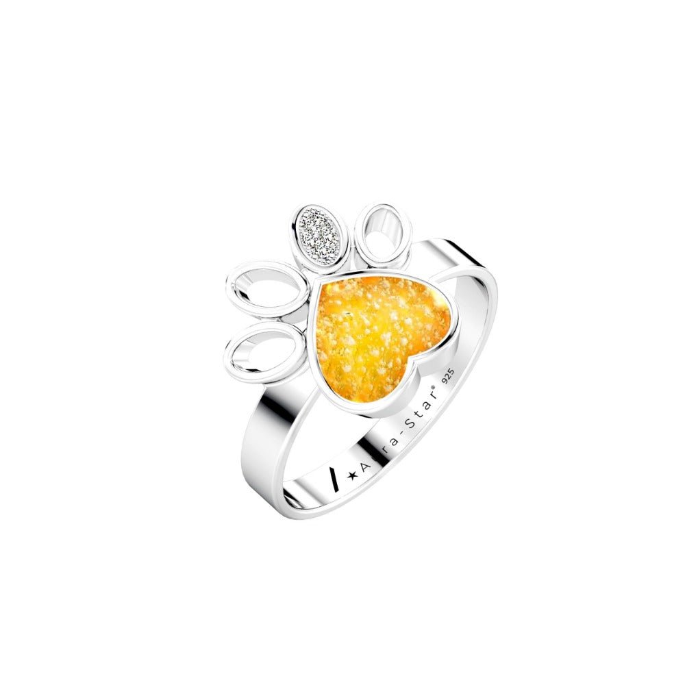 Ashes Infused JewelleryAura-Star Ring True