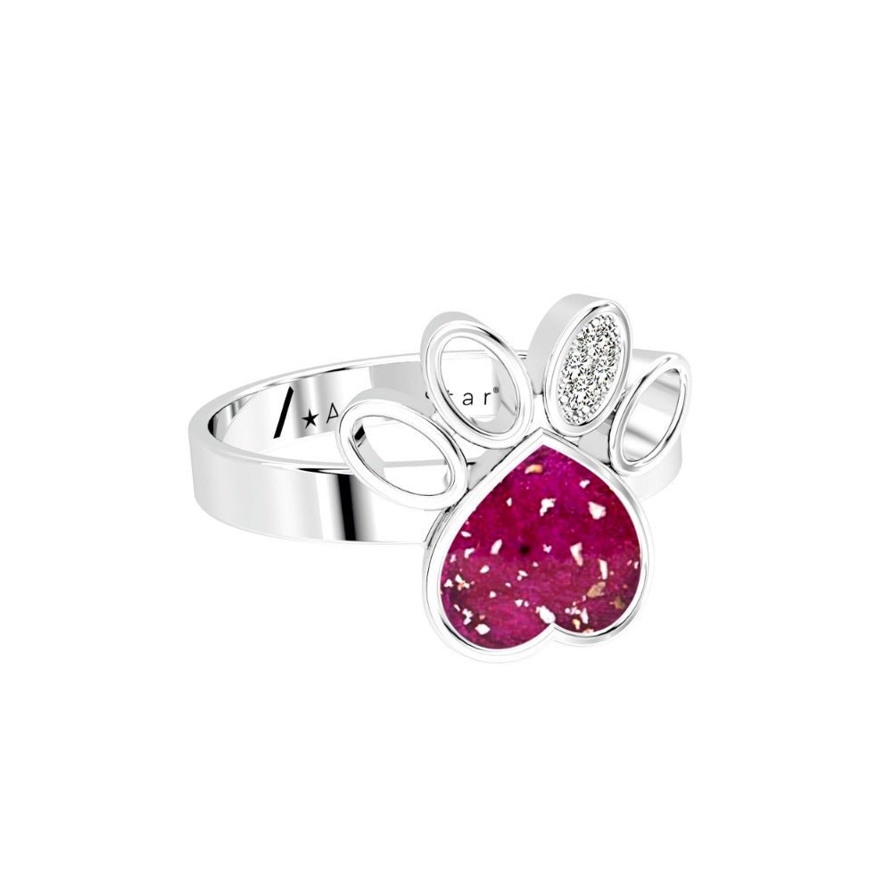 Ashes Infused JewelleryAura-Star Ring True